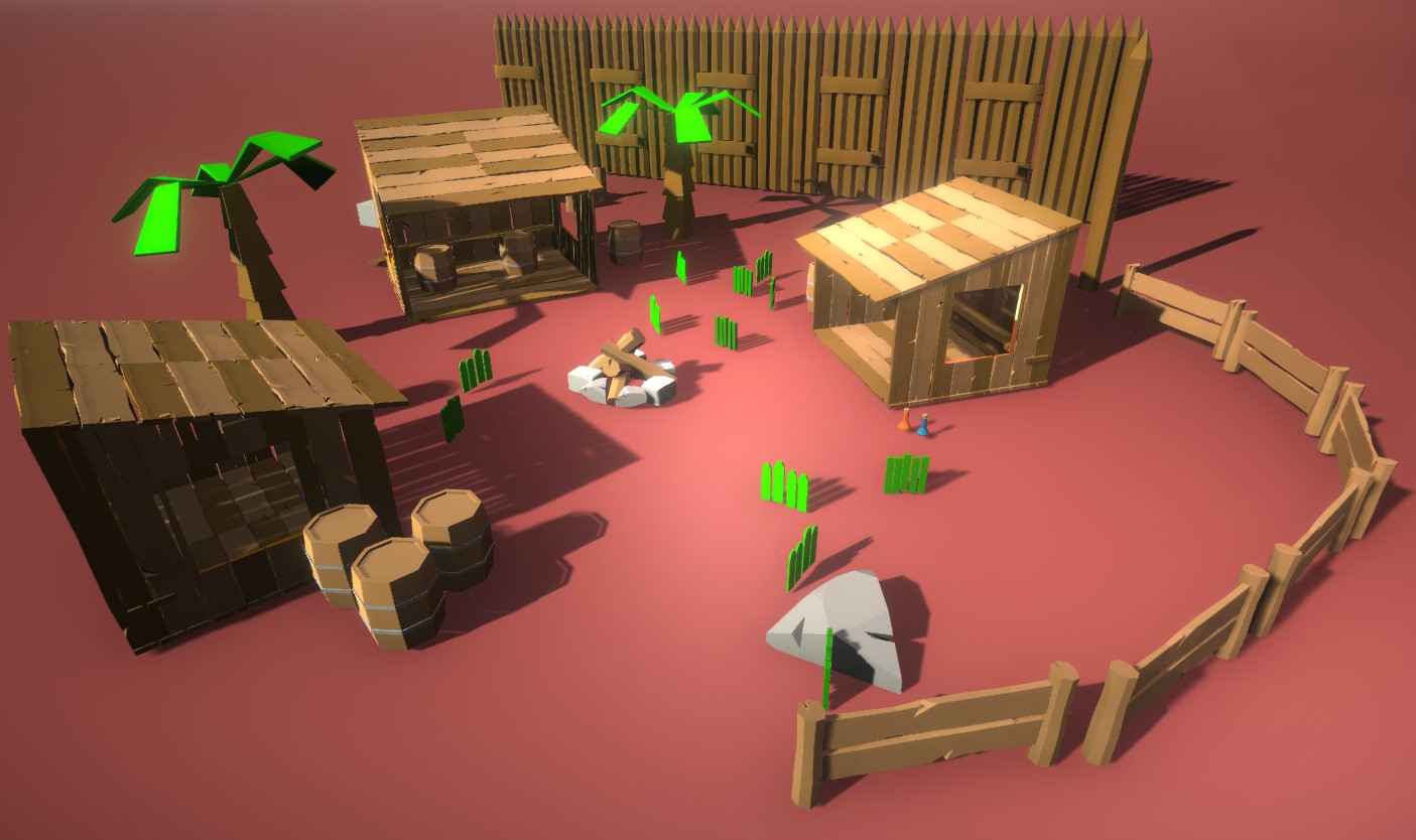  Pack  d assets 3D  gratuit  RPG Aventure Unity3D D v